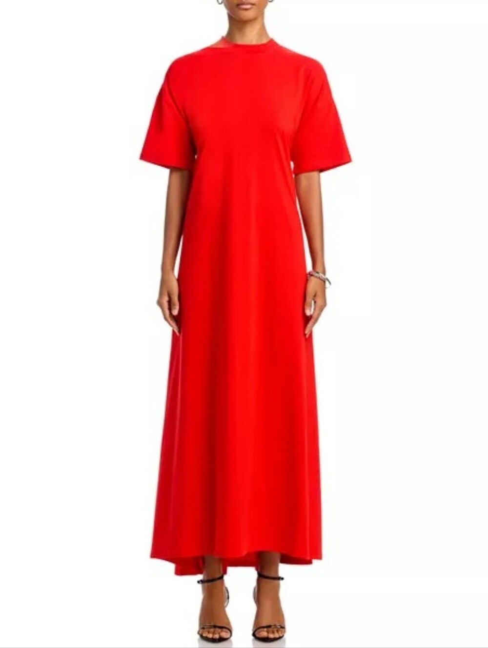 Proenza Schouler White Label Red Noelle Maxi Dress Size S